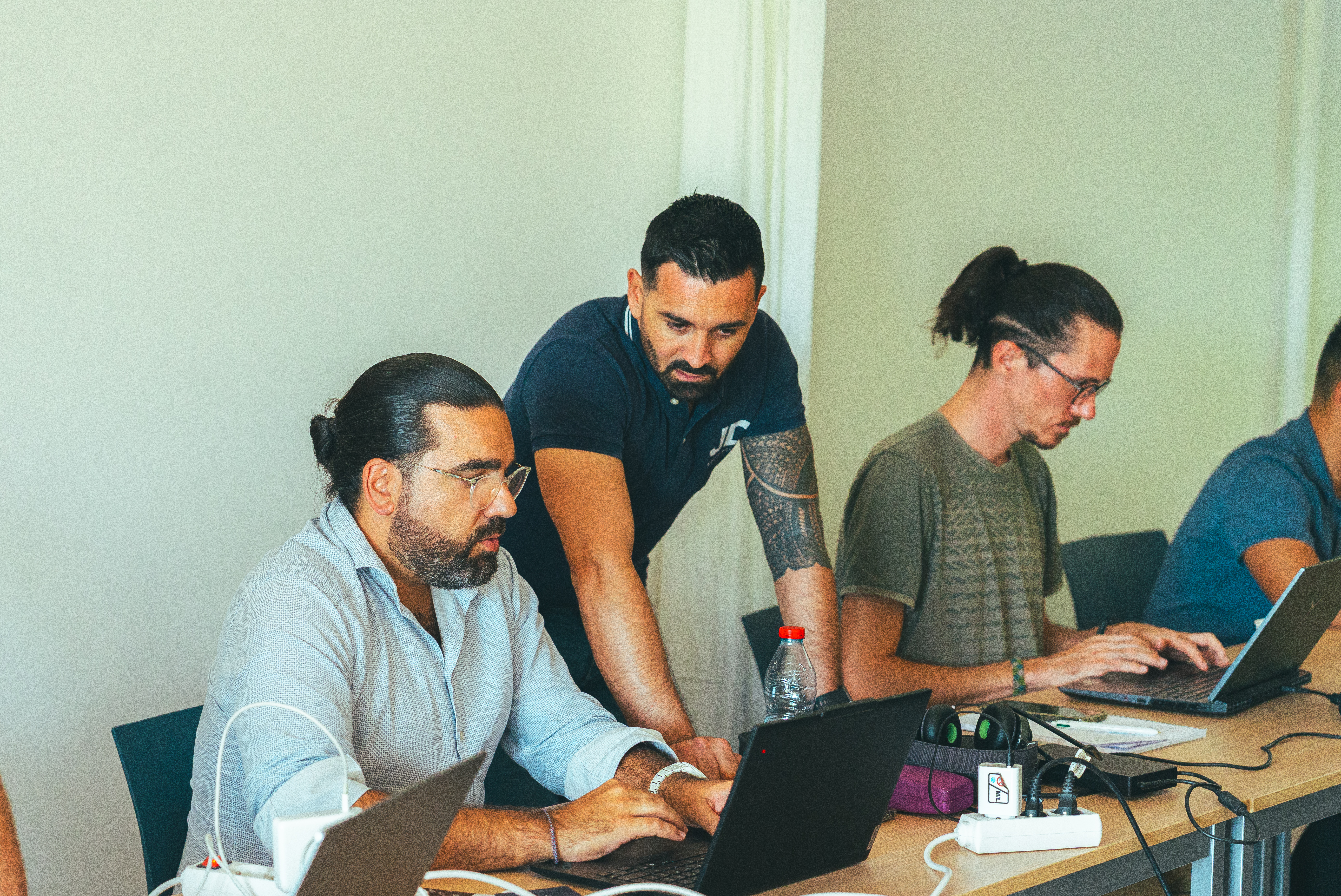 Groupe au travail